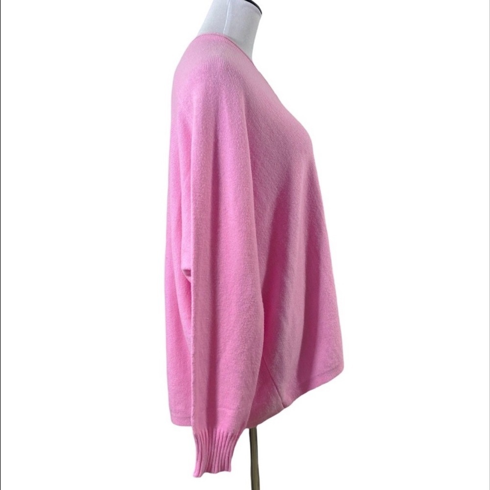 Lilly Pulitzer Sevie Dolman Sweater Large Magnolia Lilac Pink Like New - Picture 5 of 11